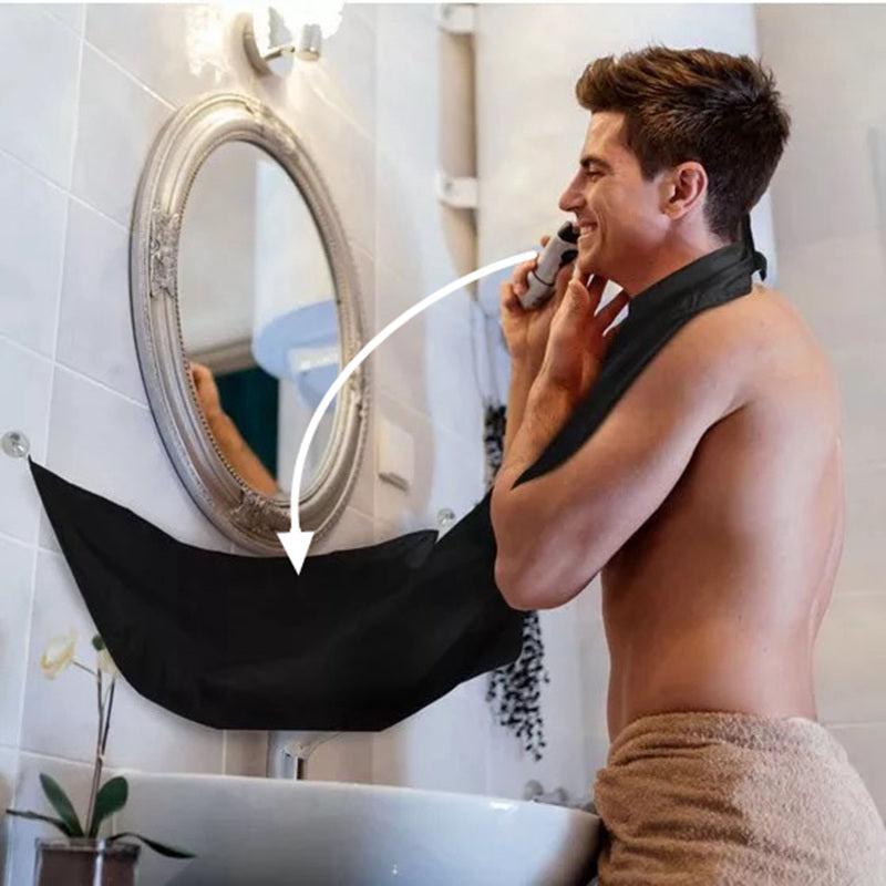 Beard Bib Apron, Beard Hair Catcher For Shaving And Trimming