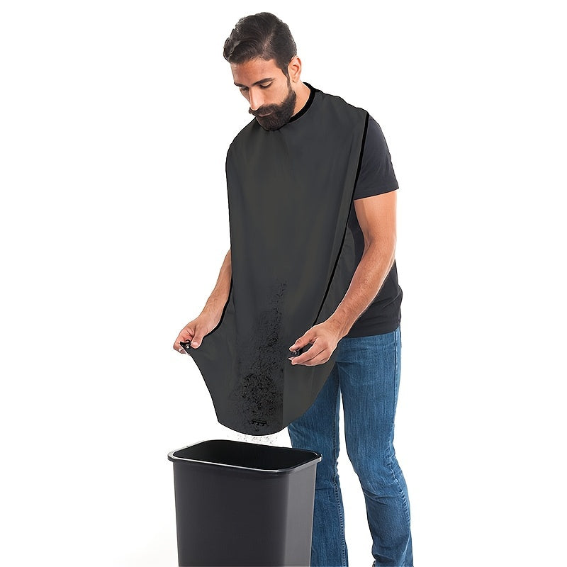 Beard Bib Apron, Beard Hair Catcher For Shaving And Trimming