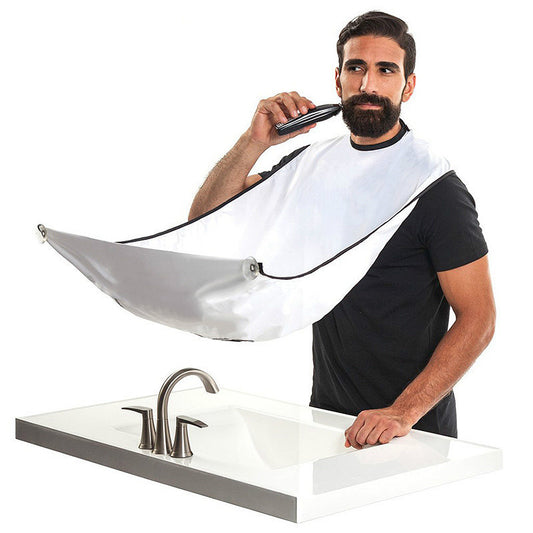 Beard Bib Apron, Beard Hair Catcher For Shaving And Trimming